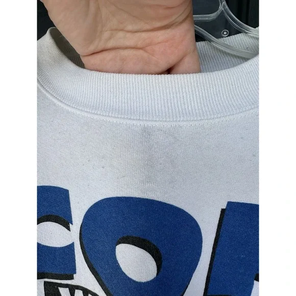 Vintage 90s Cop With An Attitude Crewneck Size XL Locked Cocked Ready To Rock